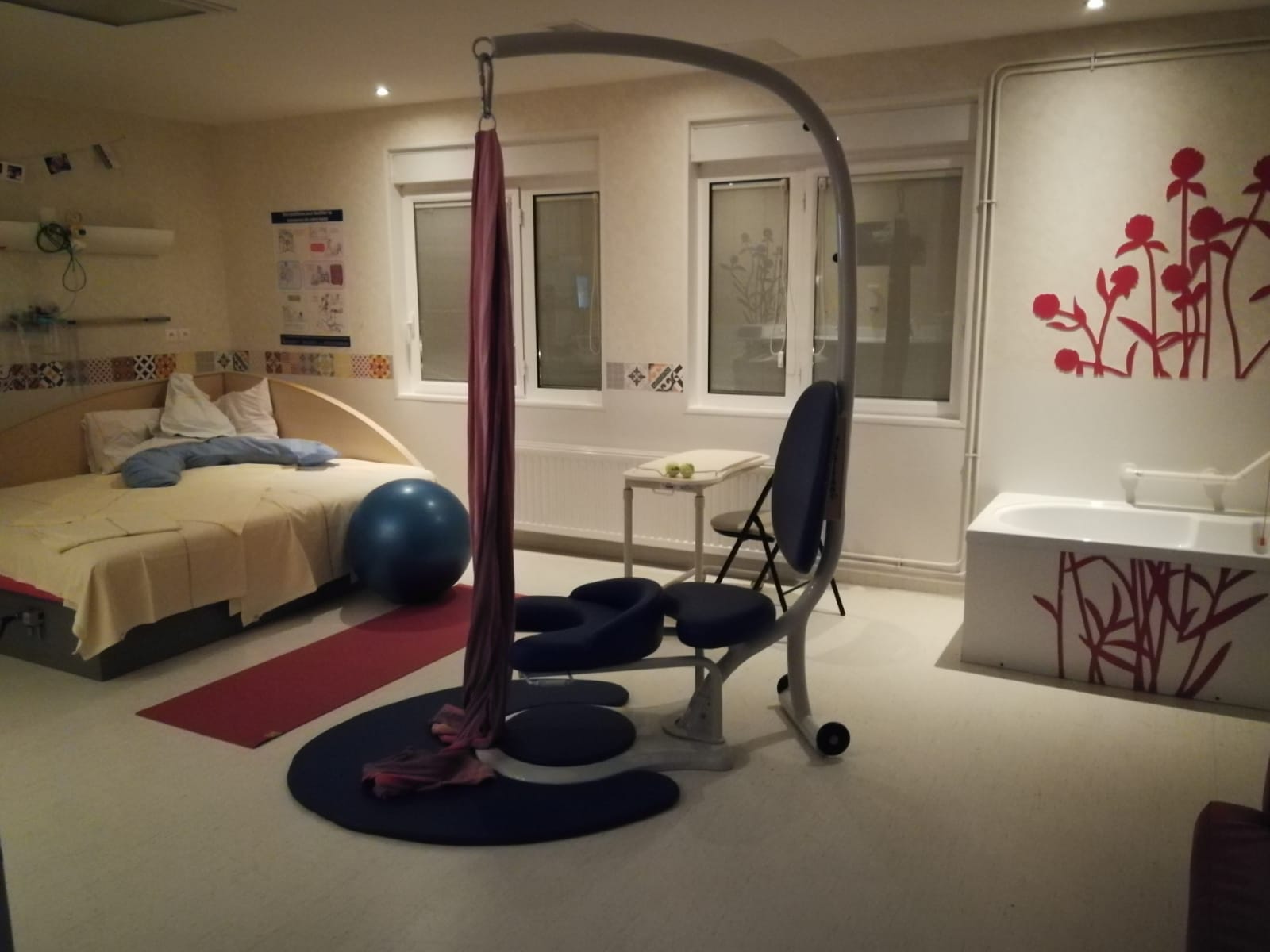 maisounaiton : la chambre de naissance du pôle physiologique La Bulle